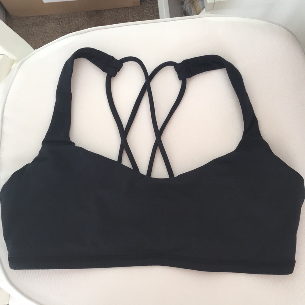 Lululemon Free to Be Bra Sz 6 Black for Trade